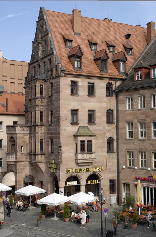 Hotel Deutscher Kaiser Nürnberg Eksteriør billede